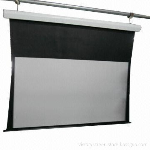 119-inch 16:9 Tab-tensioned Screen with AoK Tubular Motor